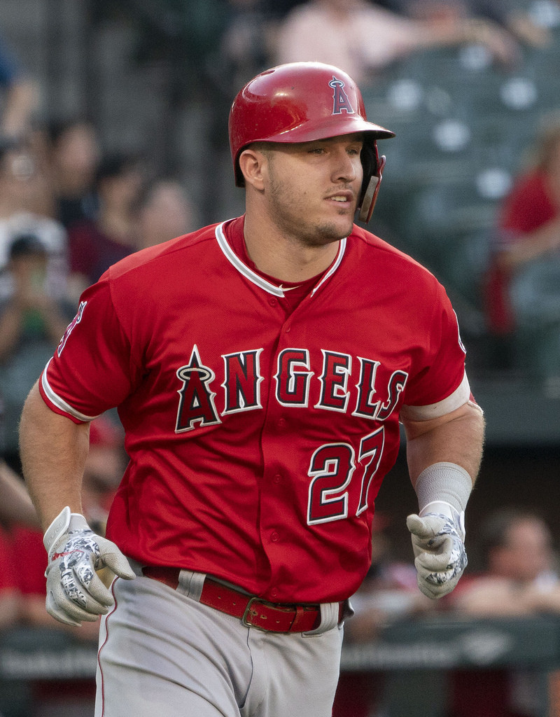 Mike Trout Top Fantasy Outfielder