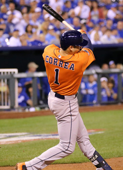 Astros' Shortstop, Carlos Correa