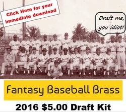 Fantasy Baseball Draft Kit Download